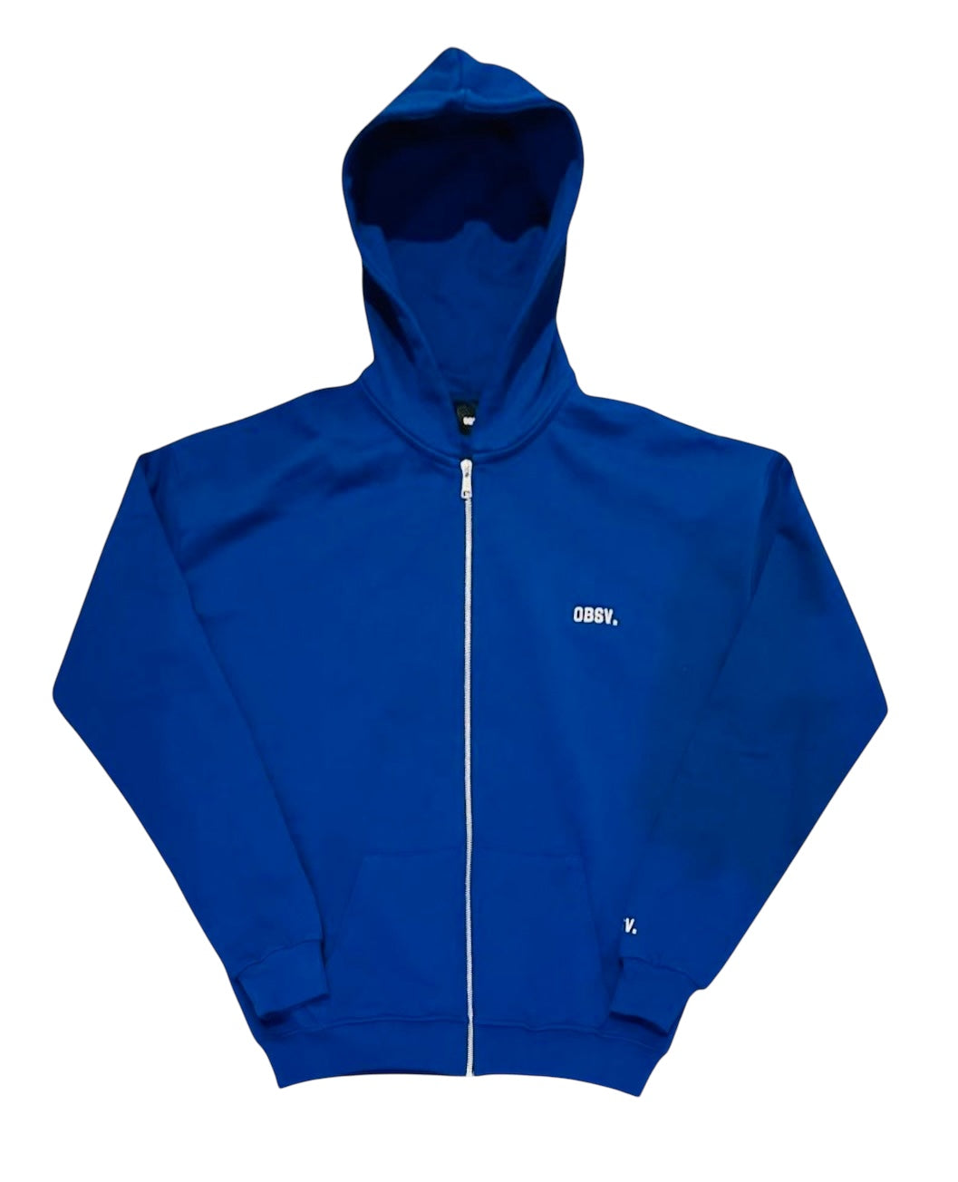 BLUE ZIP-HOODIE