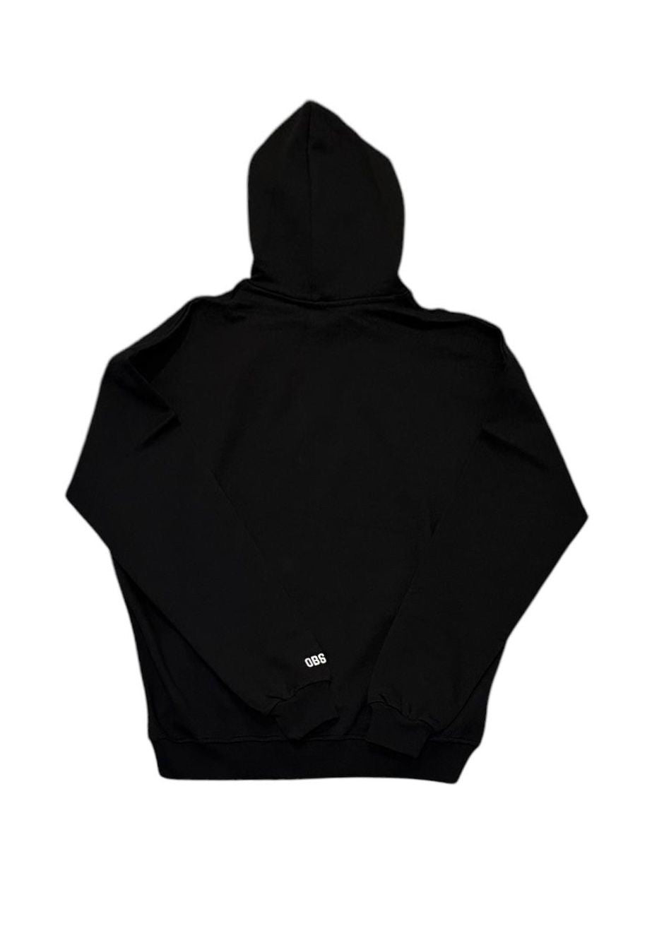 BLACK ZIP-HOODIE